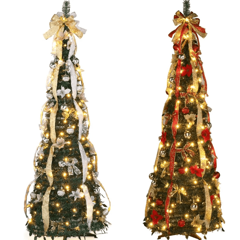 Árbol de Navidad retráctil (30 segundos)