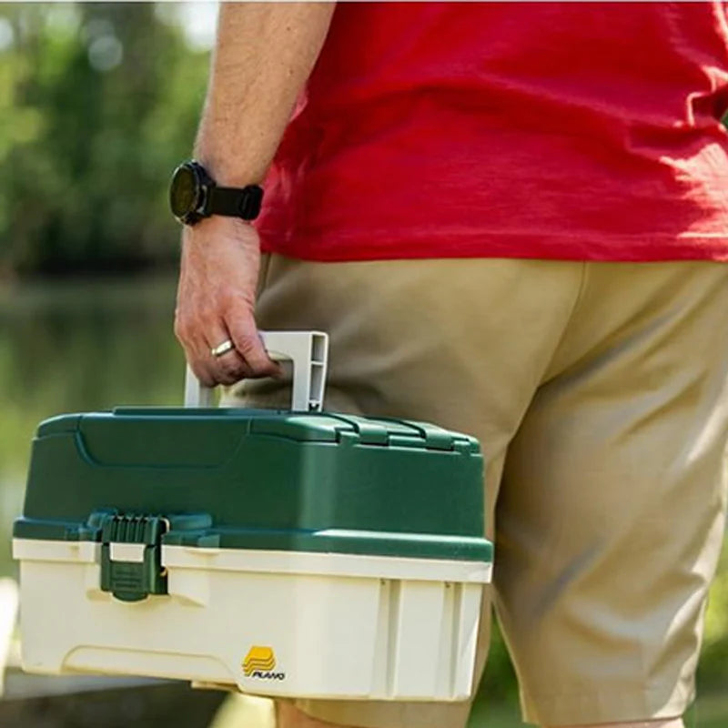 Maleta de Pesca Organizadora Multifuncional com 4 Bandejas